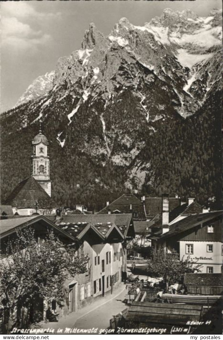 Mittenwald Bayern Mittenwald Karwendelgebirge