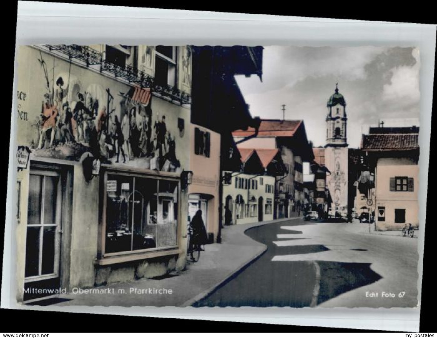 Mittenwald Bayern Mittenwald Obermarkt