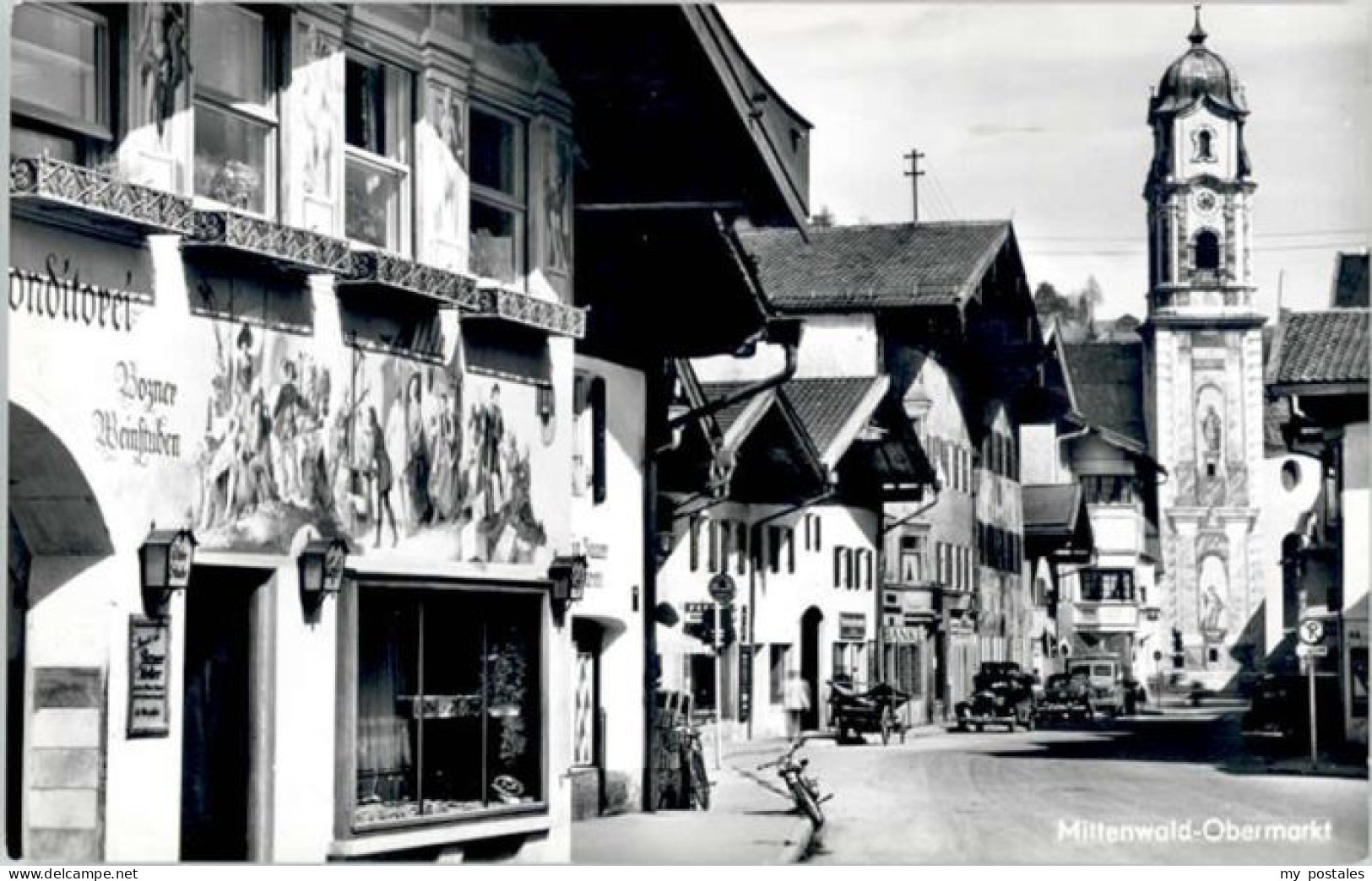 Mittenwald Bayern Mittenwald Obermarkt