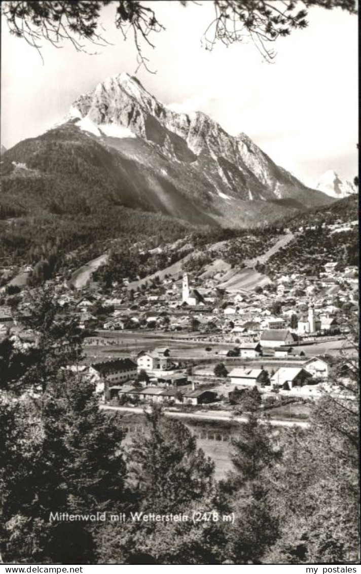 Mittenwald Bayern Mittenwald Wetterstein