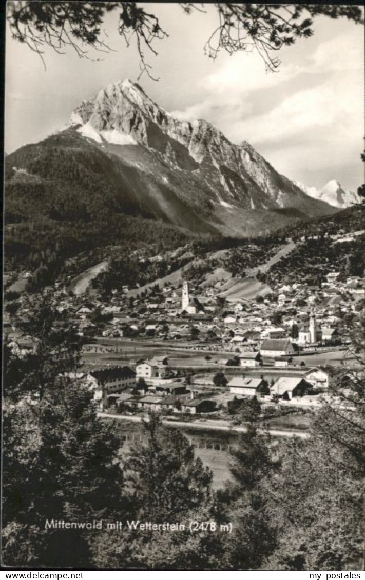 Mittenwald Bayern Mittenwald Wetterstein