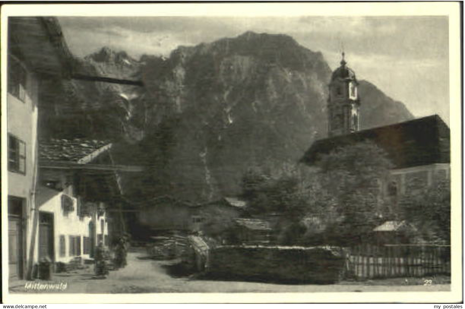 Mittenwald Bayern Mittenwald  x 1933