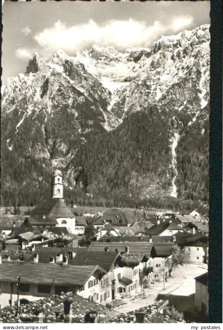 Mittenwald Bayern Mittenwald  x 1956