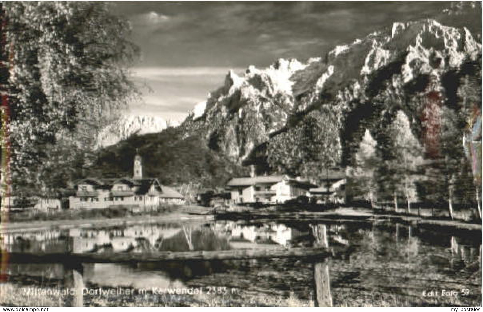 Mittenwald Bayern Mittenwald  x 1959