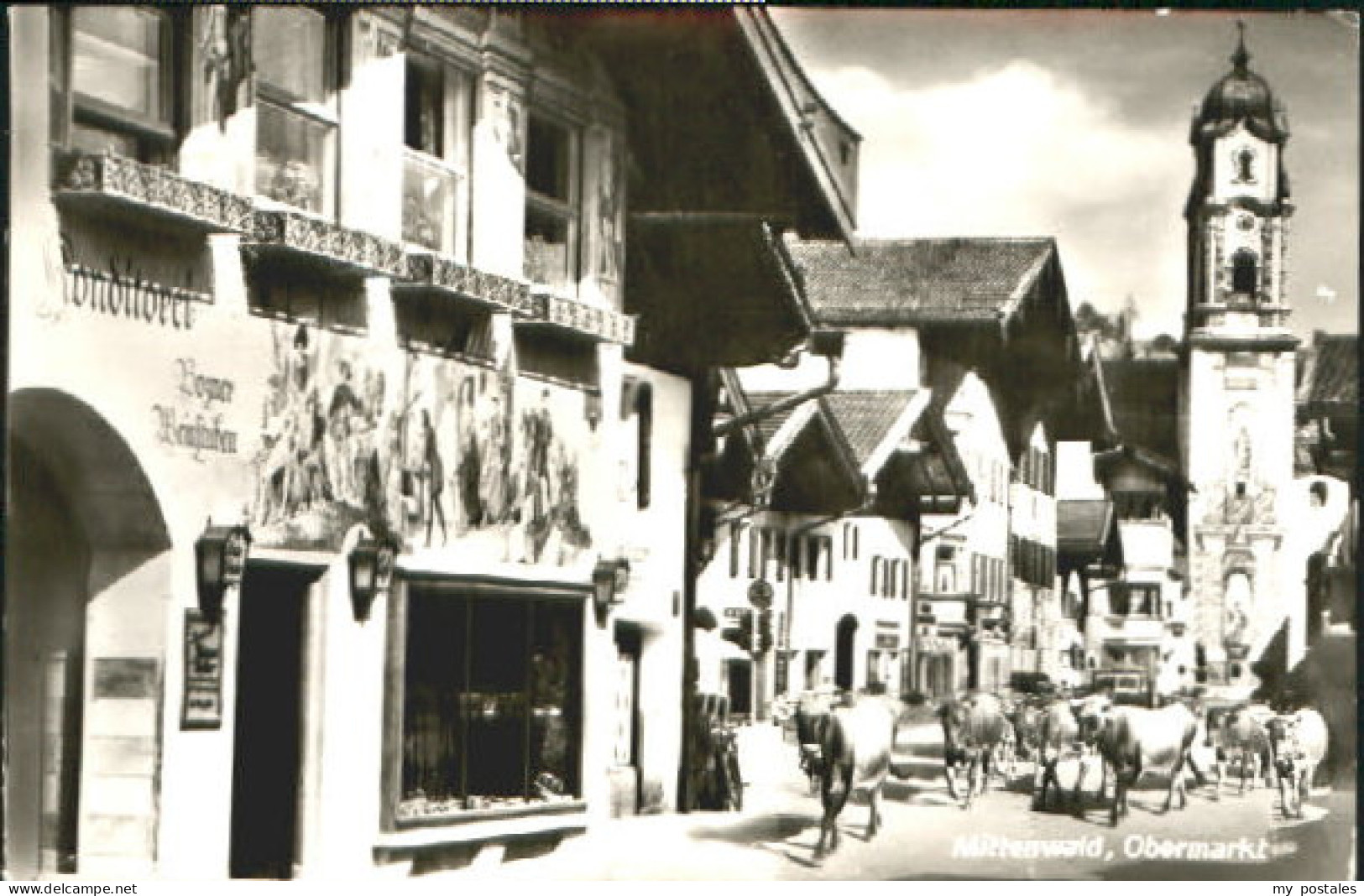 Mittenwald Bayern Mittenwald  x 1961
