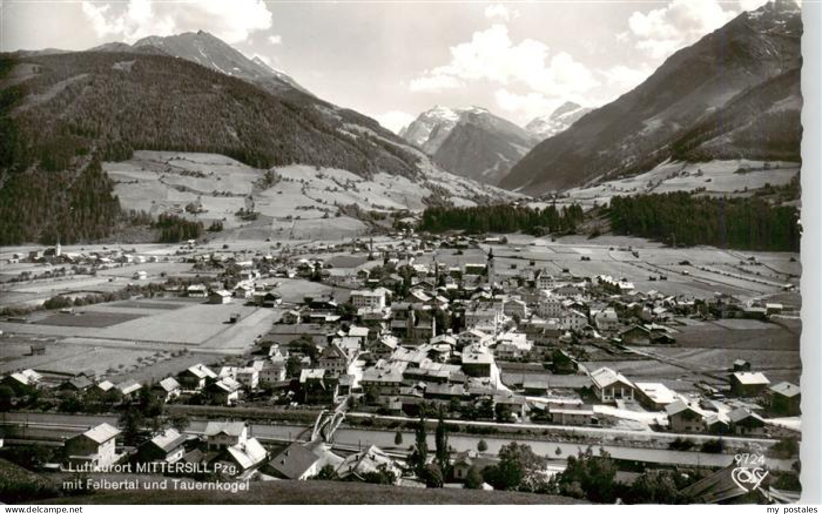 Mittersill Oberpinzgau AT mit Felbertal und Tauernkogel