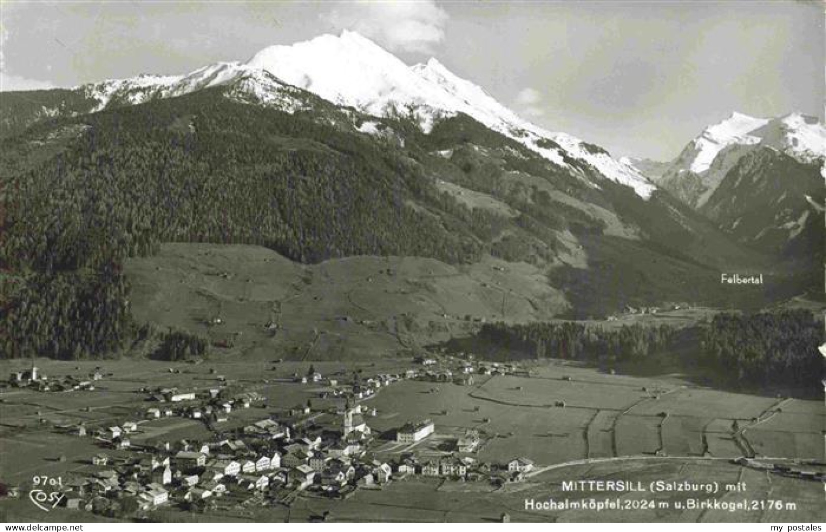 Mittersill Oberpinzgau AT Panorama Hochalmkoepfel Birkkogel