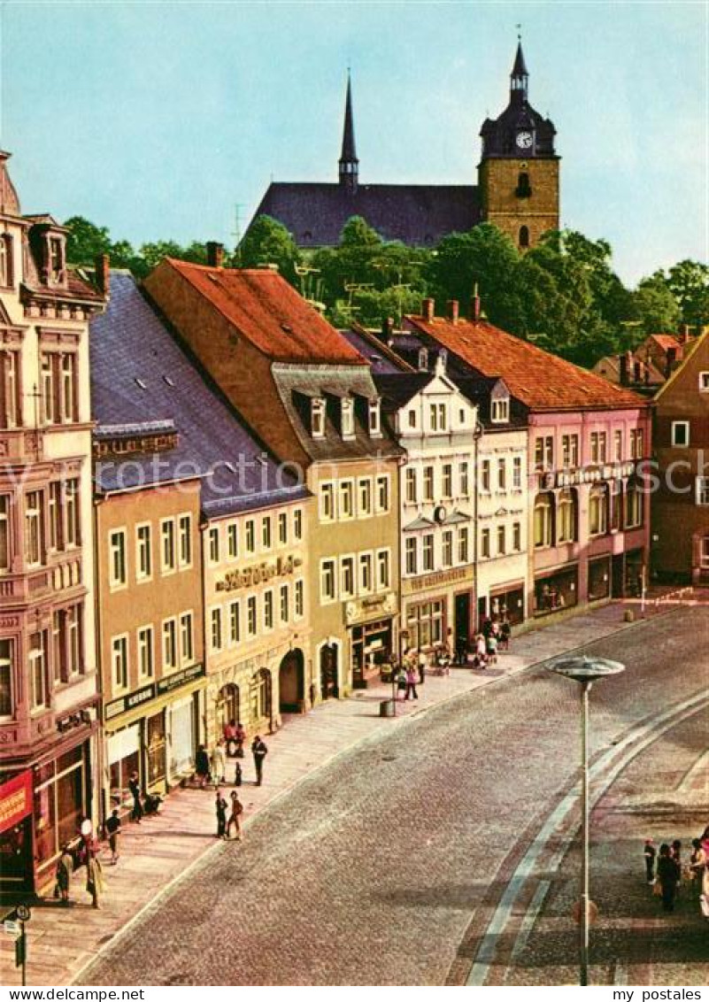 Mittweida Markt Stadtkirche