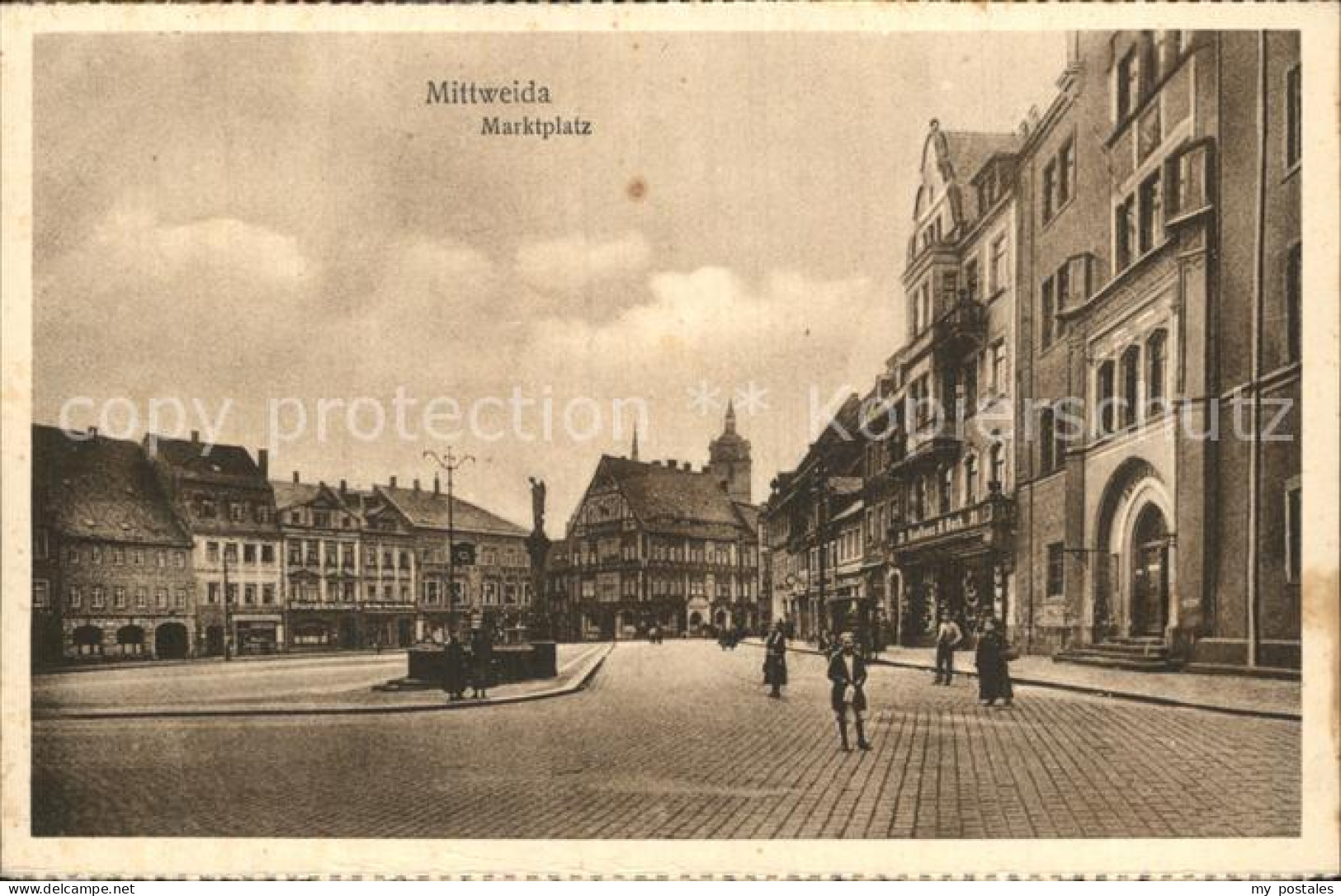 Mittweida Marktplatz