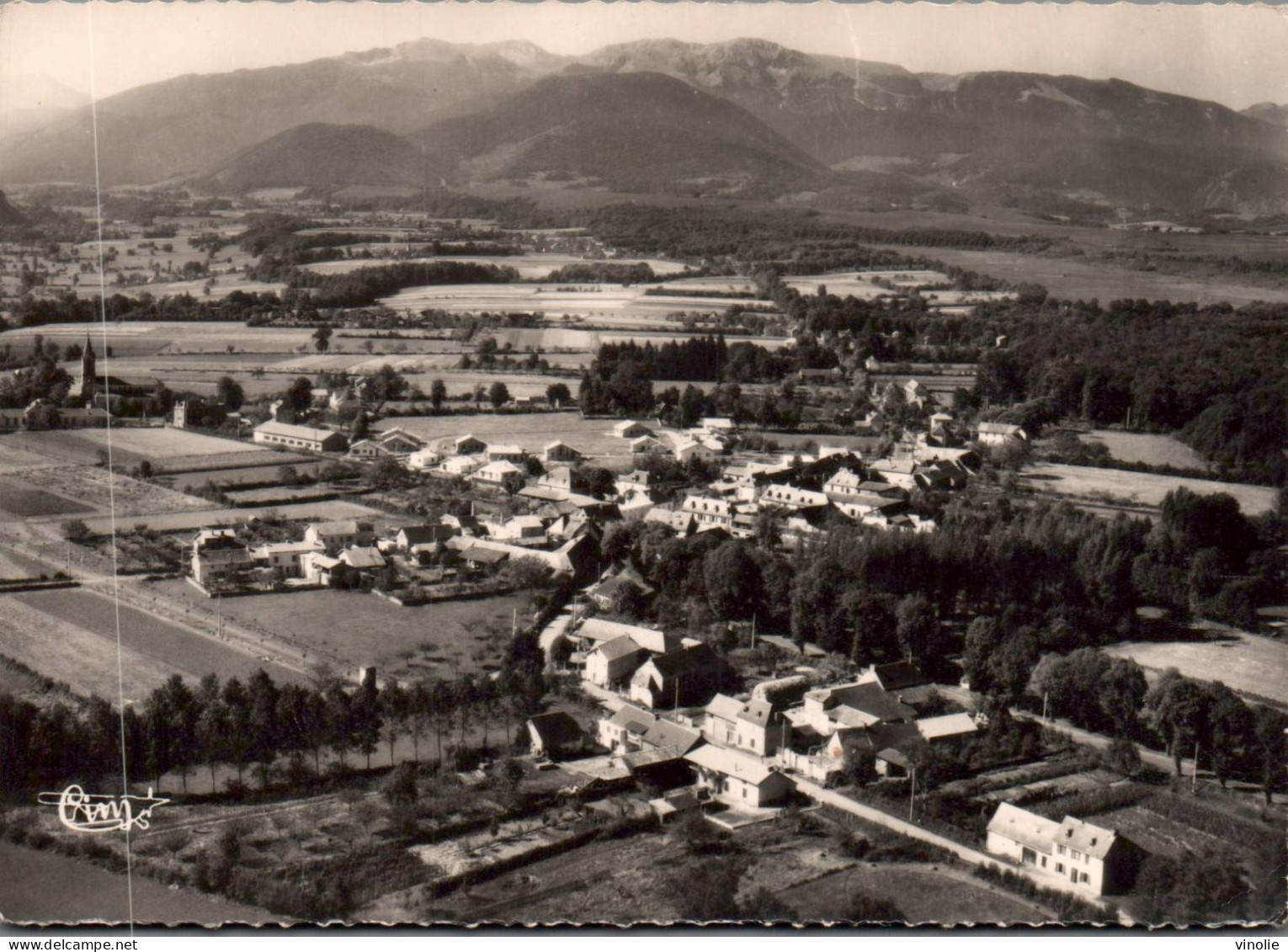 MO-26-775 : LA BARTHE-DE-NESTE. VUE AERIENNE