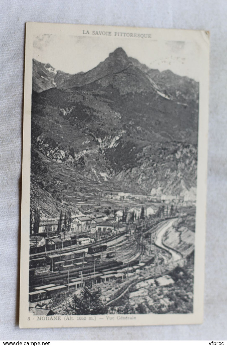 Modane, vue générale, Savoie 73