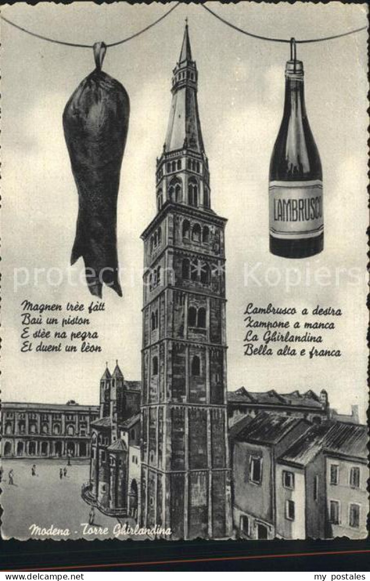 Modena Emilia-Romagna Torre Ghirlandina
