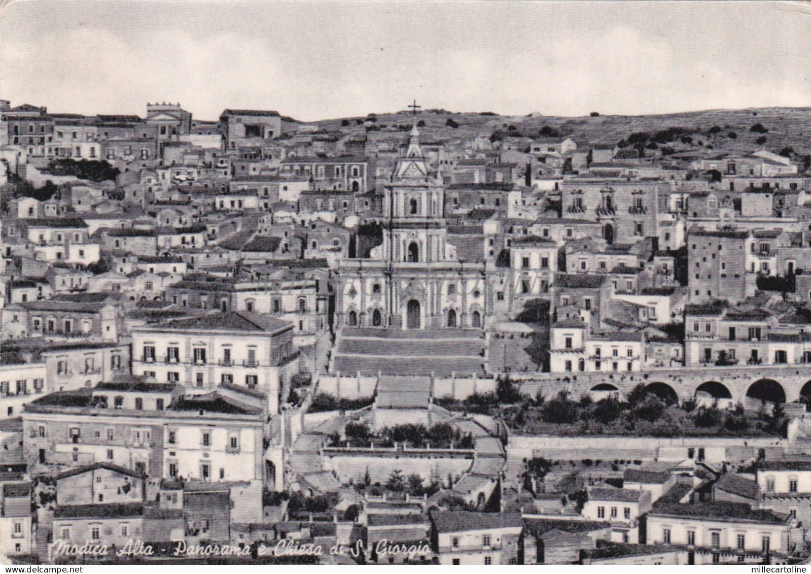 MODICA ALTA - Panorama e Chiesa di S. Giorgio