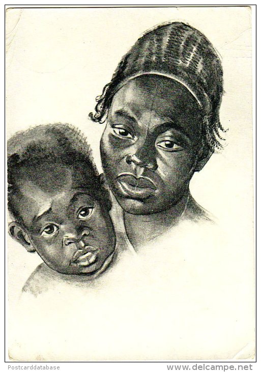 Moeder en kind loc. Rungu Uele