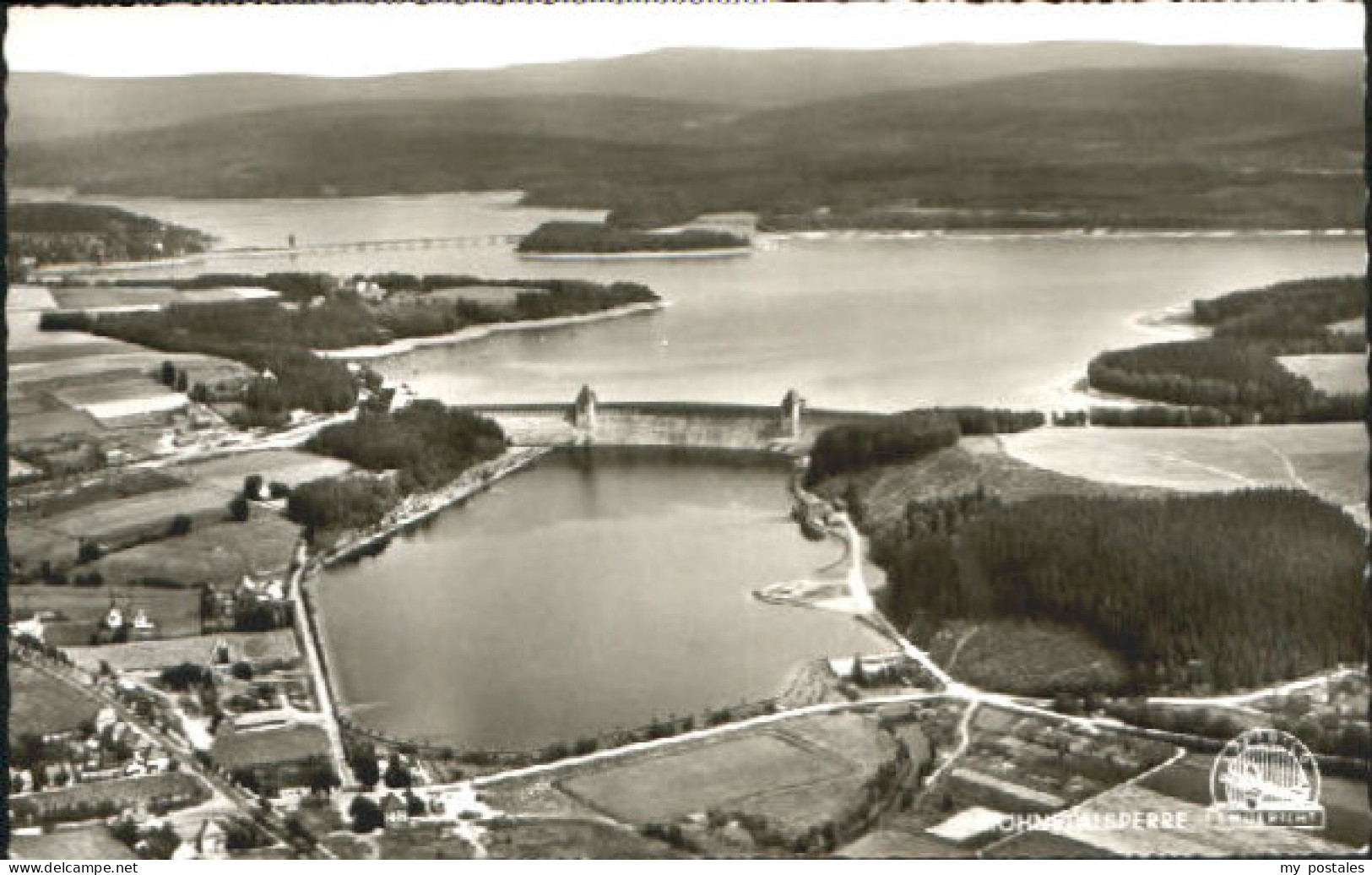 Moehnetalsperre Hotel Fliegeraufnahme