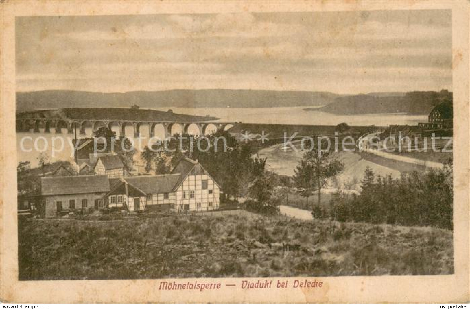 Moehnetalsperre Viadukt bei Delecke