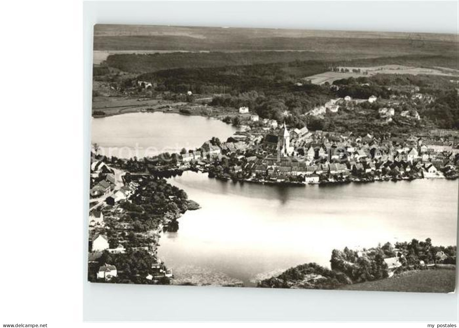 Moelln Lauenburg Fliegeraufnahme