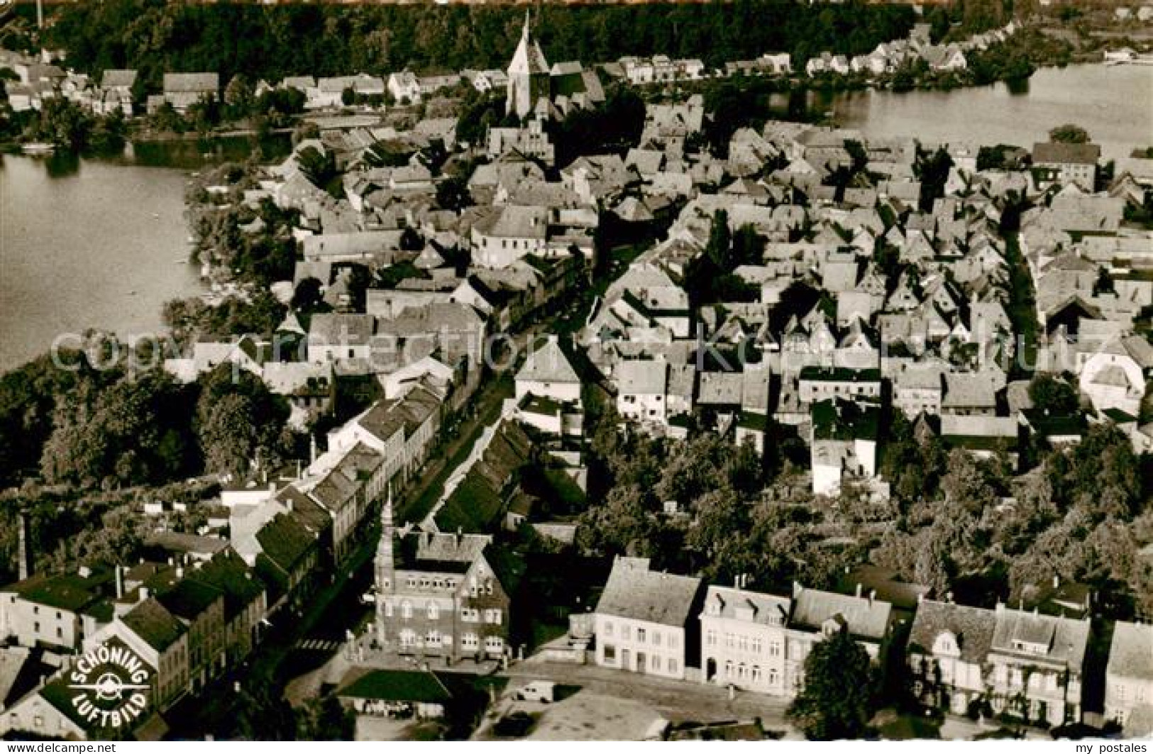 Moelln  Lauenburg Fliegeraufnahme