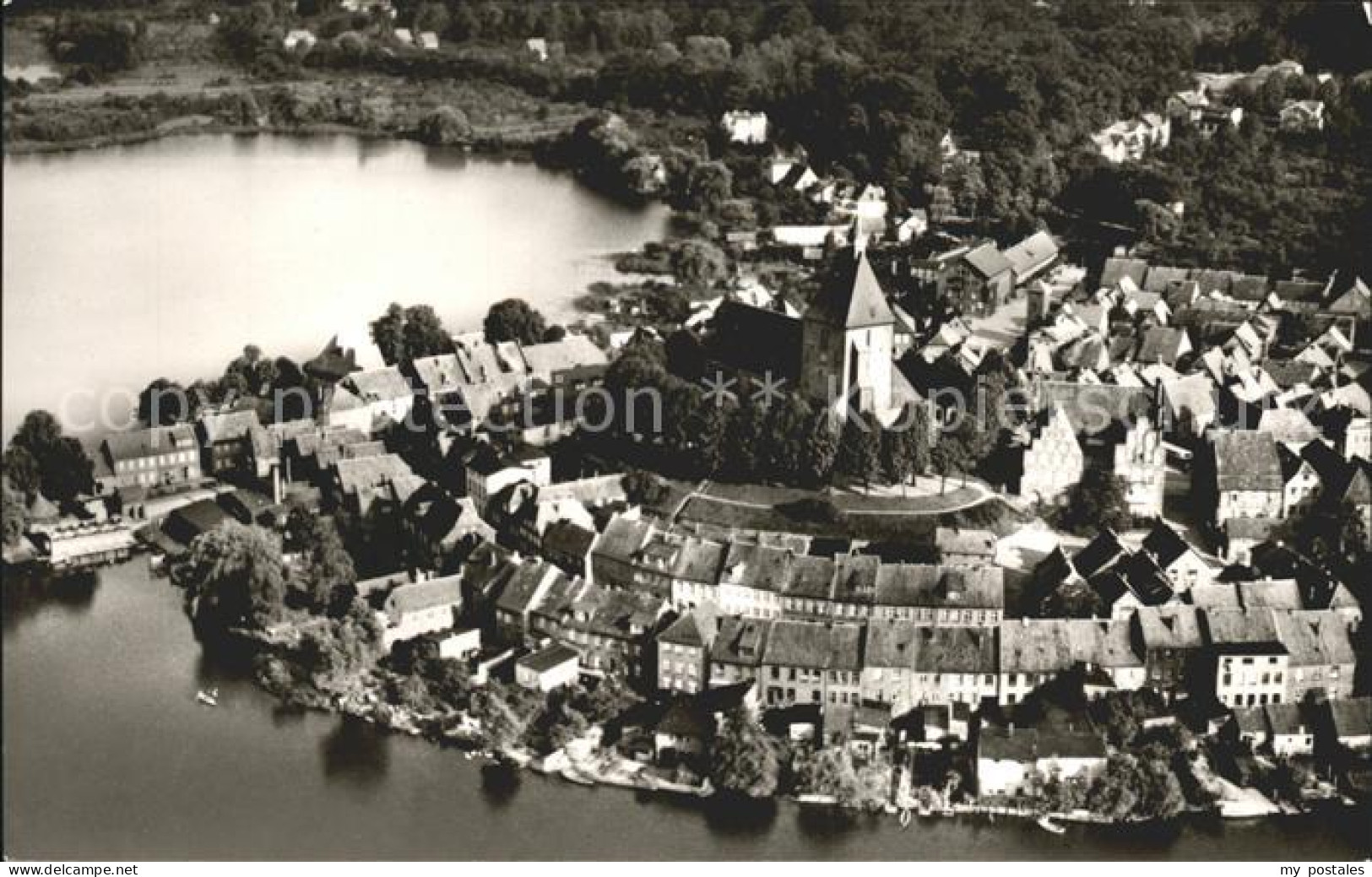 Moelln Lauenburg Fliegeraufnahme