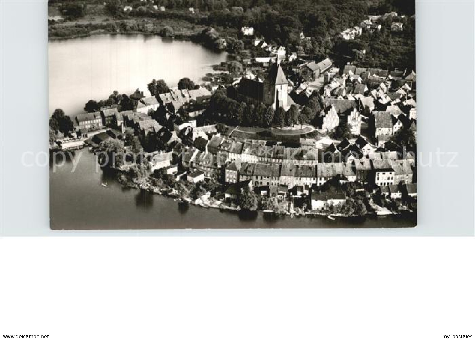 Moelln Lauenburg Fliegeraufnahme