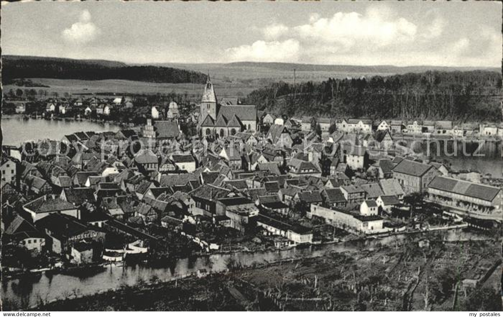 Moelln Lauenburg Ortsansicht