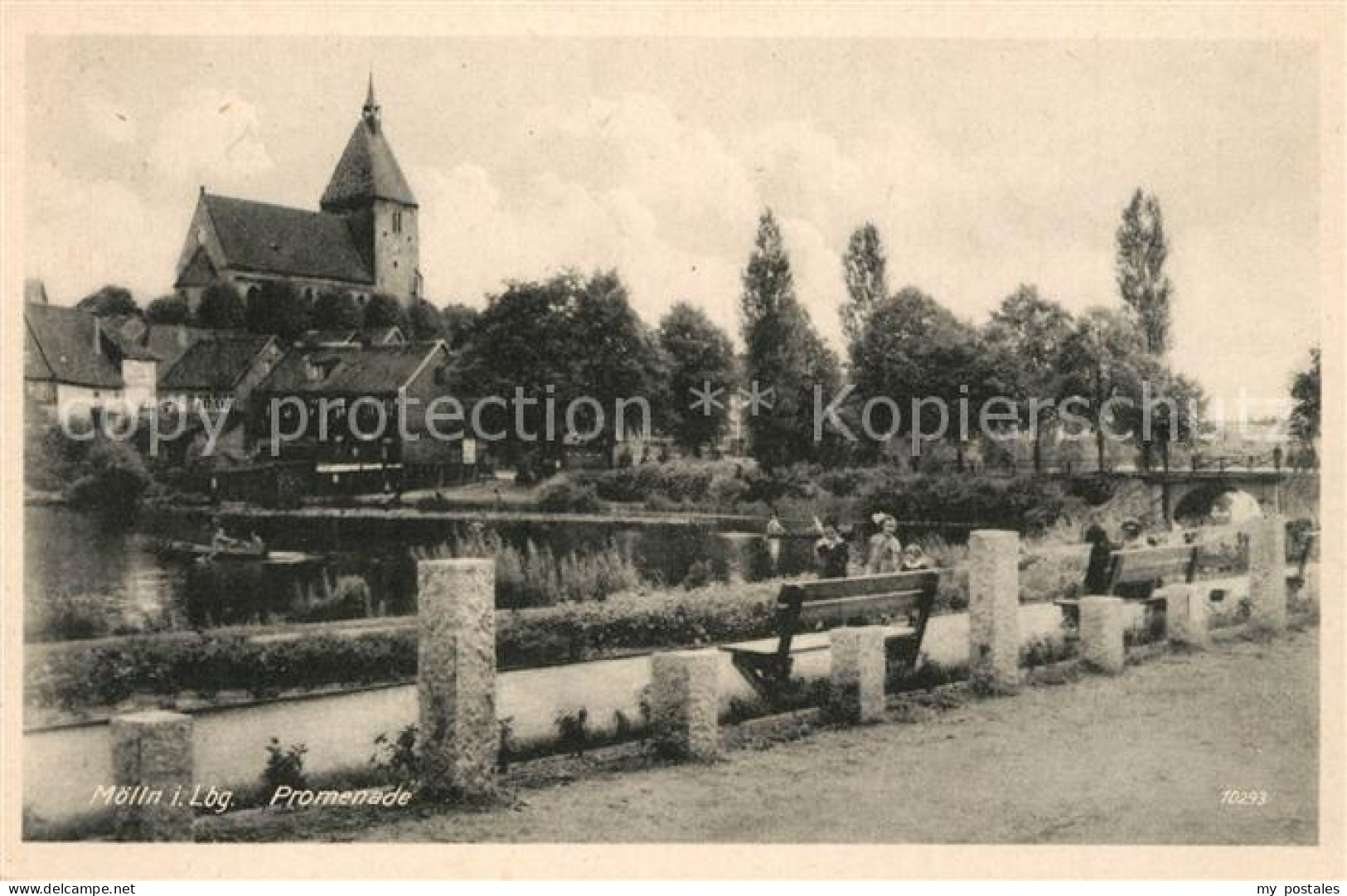 Moelln Lauenburg Promenade