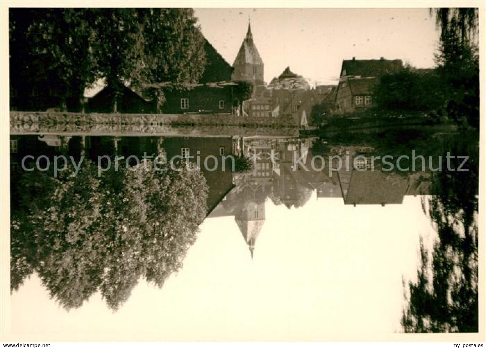 Moelln Lauenburg Wasserspiegelung