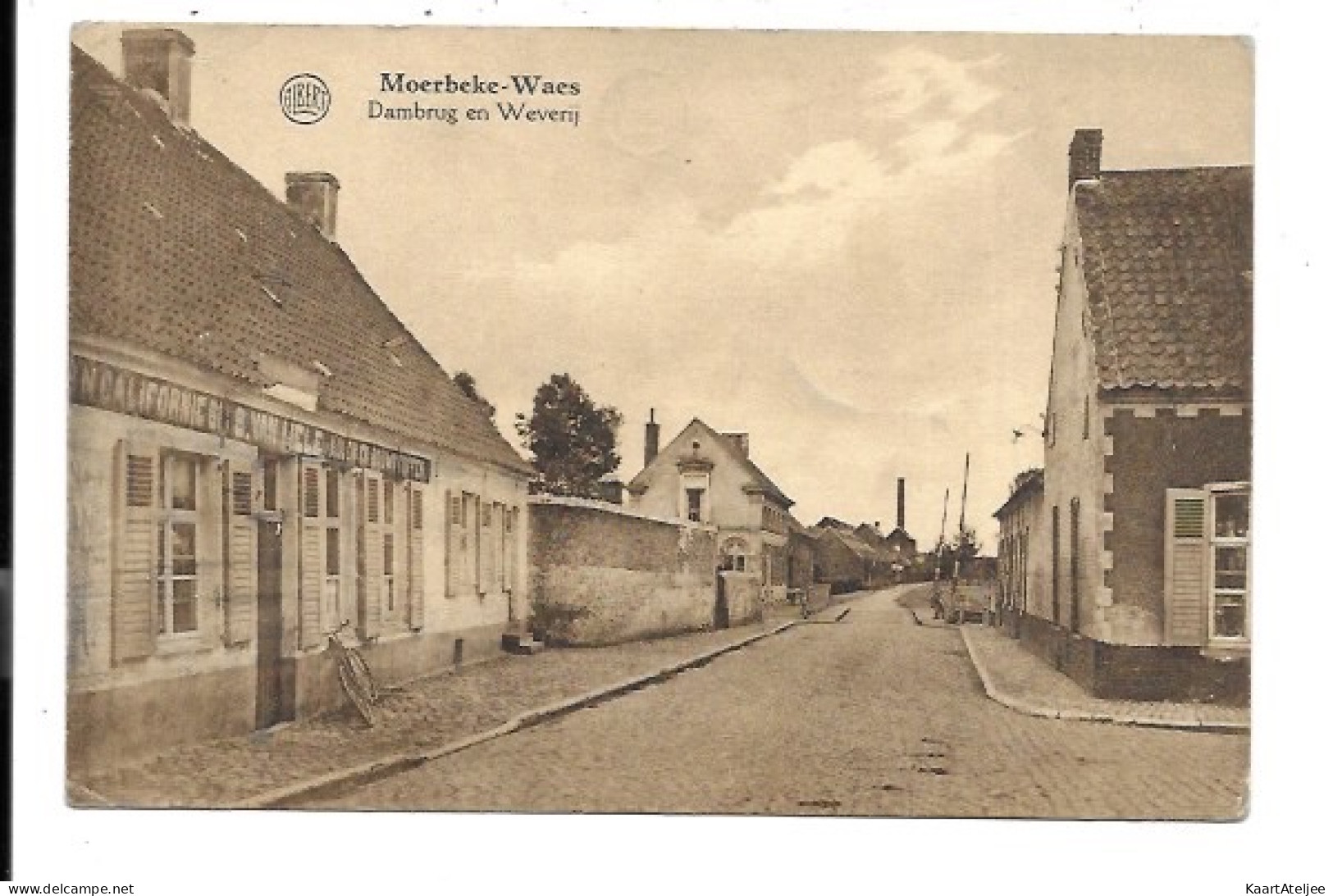 Moerbeke-Waas - Dambrug en Weverij.