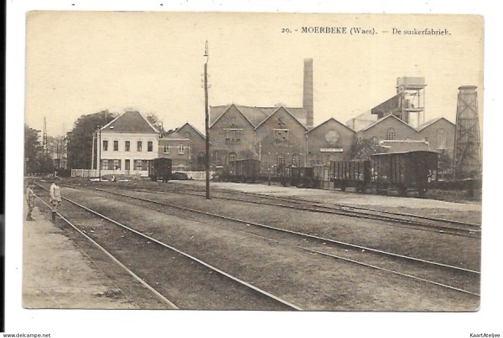 Moerbeke-Waas - De suikerfabriek.