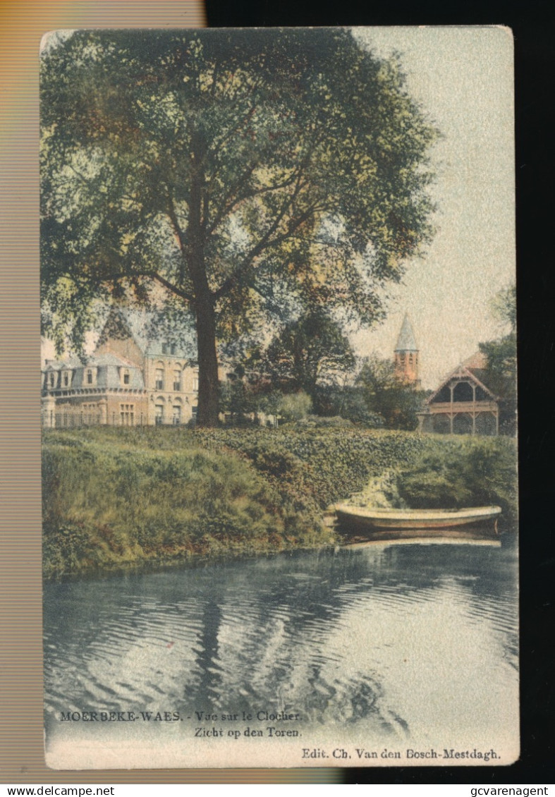 MOERBEKE WAAS       VUE SUR LE CLOCHER