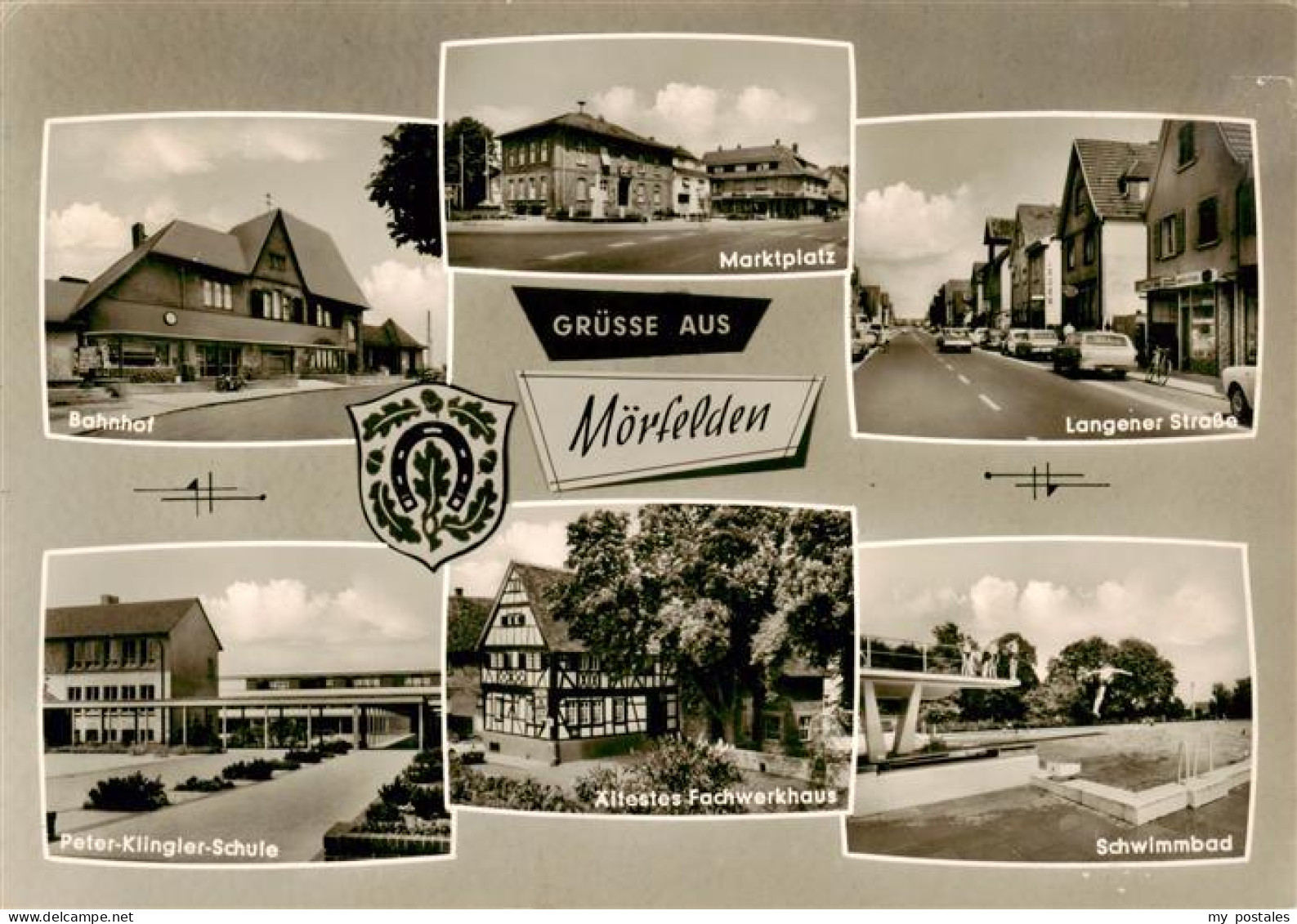 Moerfelden-Walldorf Bahnhof Marktplatz Langener Strasse Peter-Klingler-Schule ae