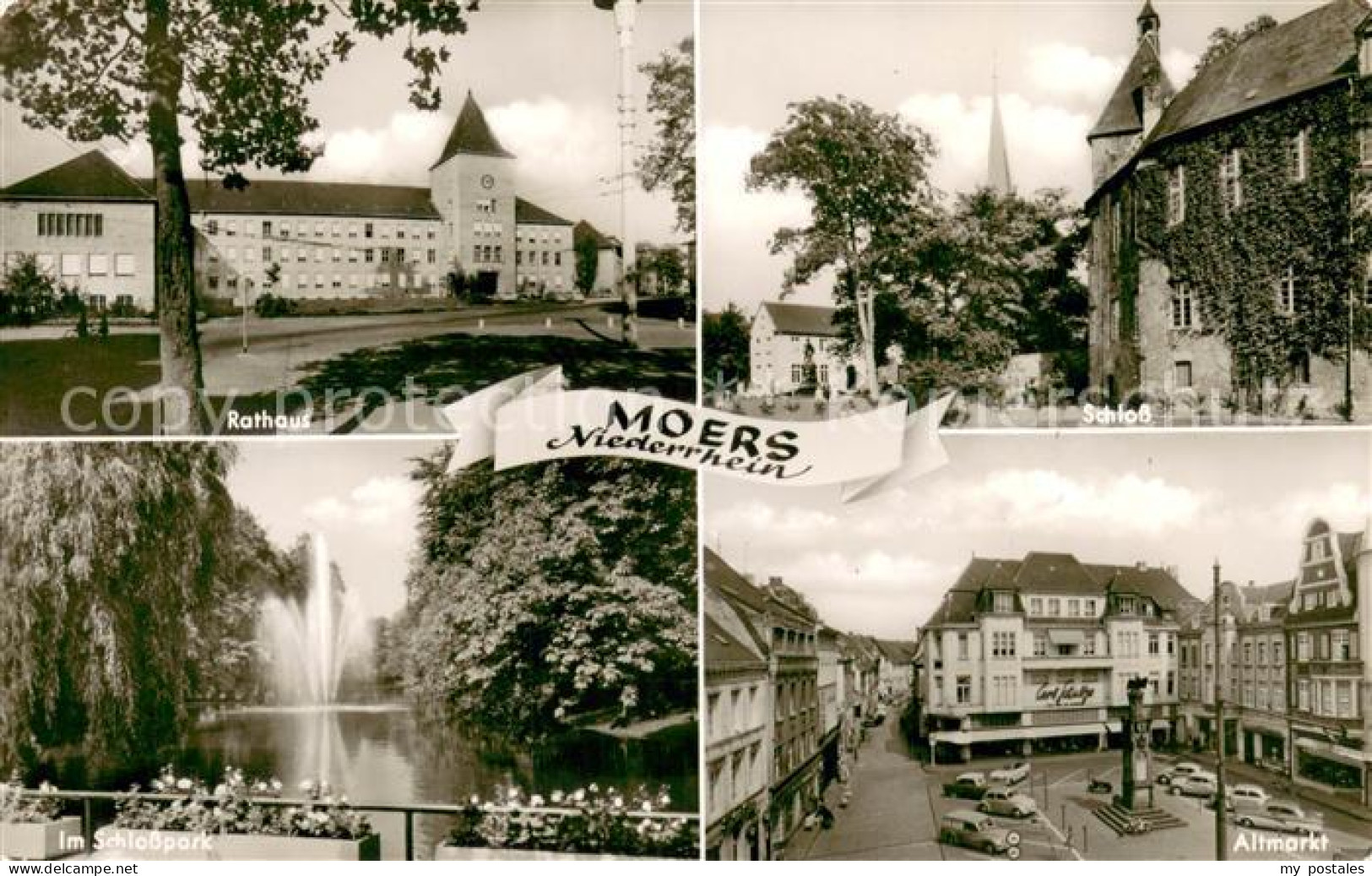 Moers Moers Rathaus Schloss Im Schlosspark Altmarkt