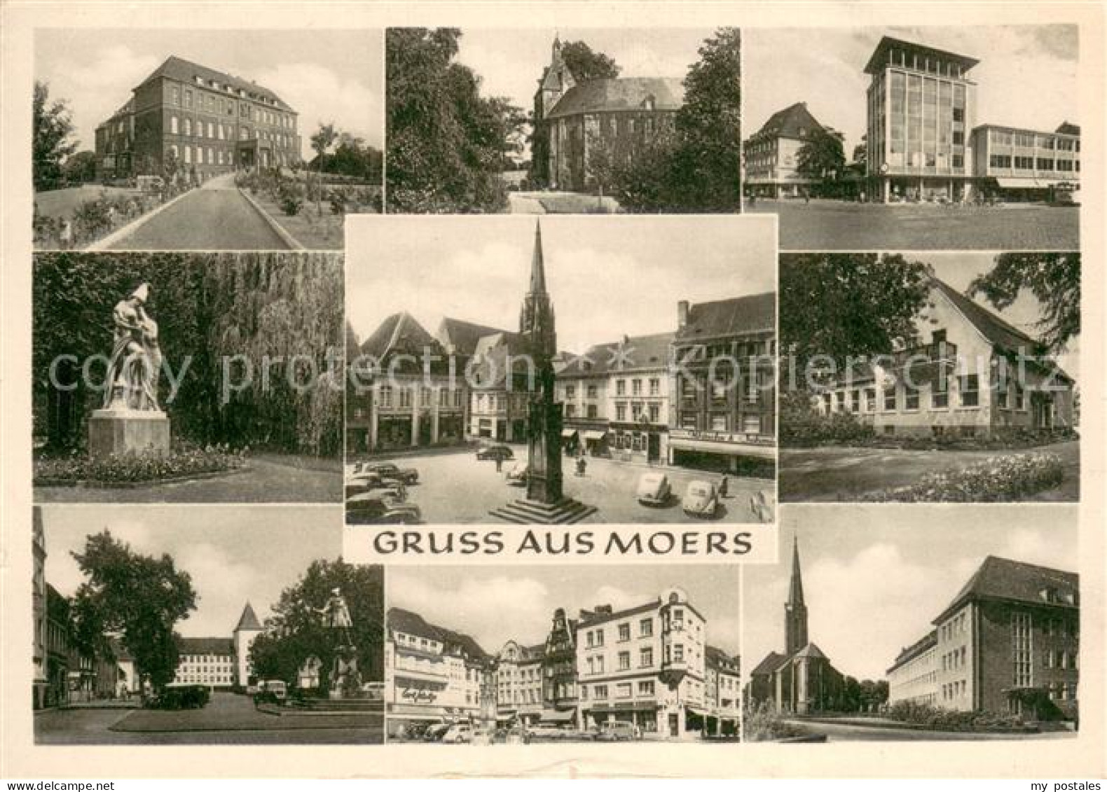 Moers Moers Teilansichten