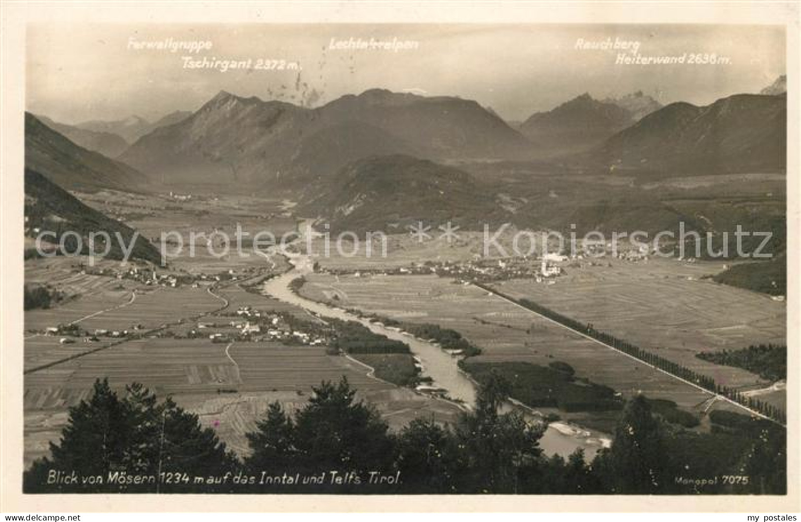 Moesern Inntal und Telfs