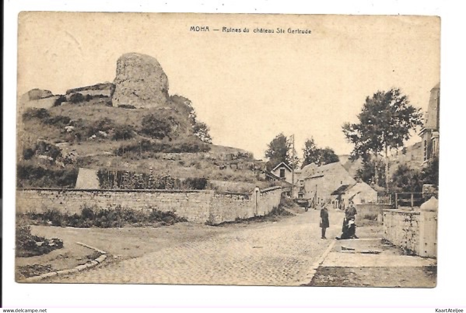 Moha - Ruines du chateau Ste Gertrude.