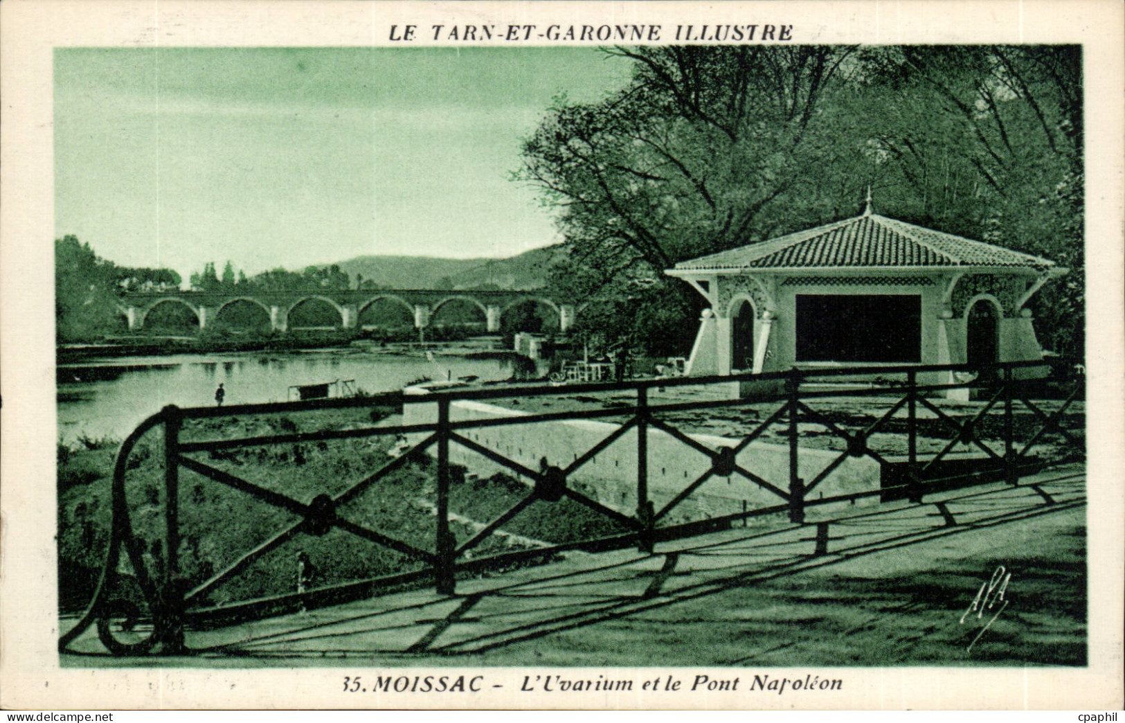 Moissac- Pont Napoleon - CPA
