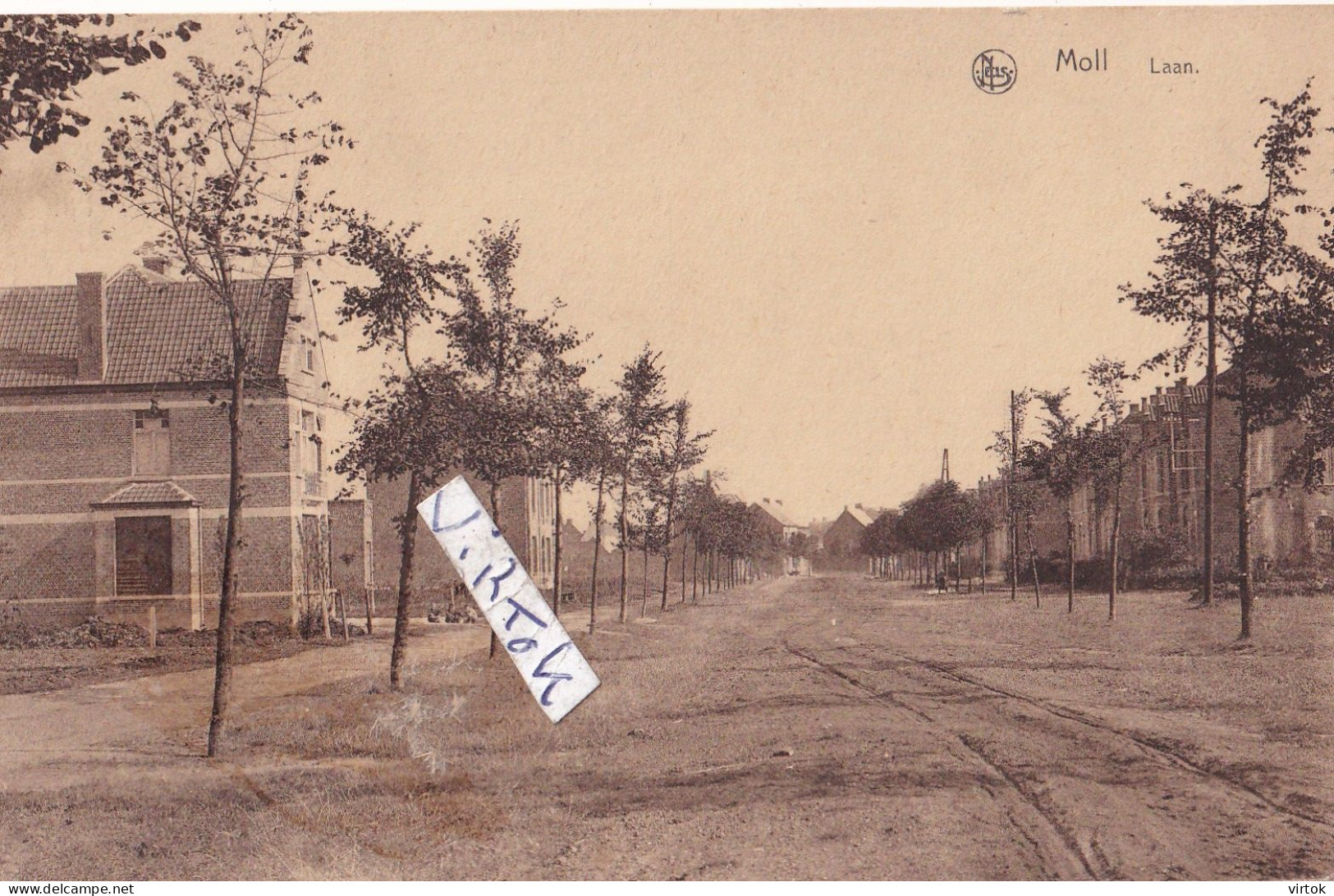 MOL :  laan  (  1935 met zegel )