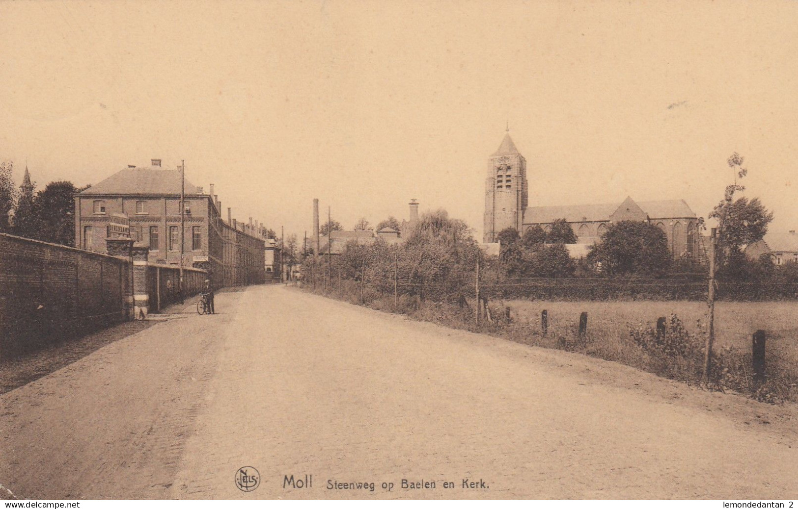Mol - Moll - Steenweg op Baelen en Kerk