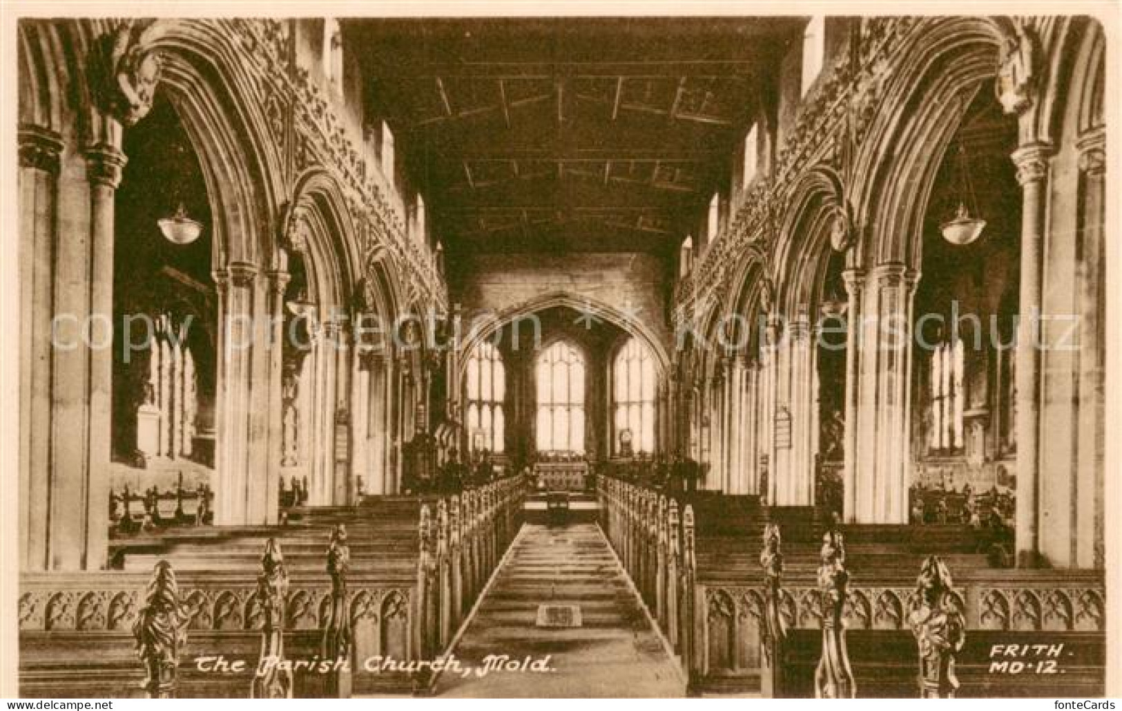 Mold Flintshire Inside St. Parish Church