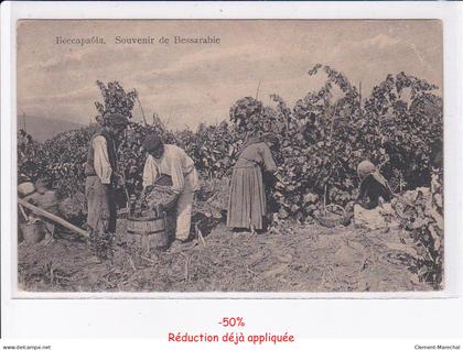 MOLDAVIE: souvenir de bessarabie, vendanges - Très bon état