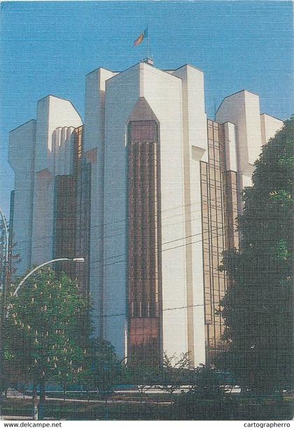Postcard Moldova Chisinau Presedintia Republicii Moldova macheta G. Kornienko