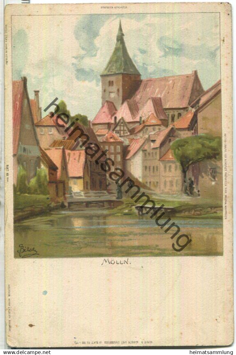 Mölln - Künstlerkarte Bilsen - Verlag Novitas