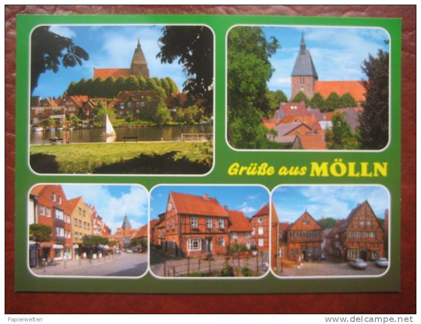 Mölln - Mehrbildkarte "Grüße aus Mölln"