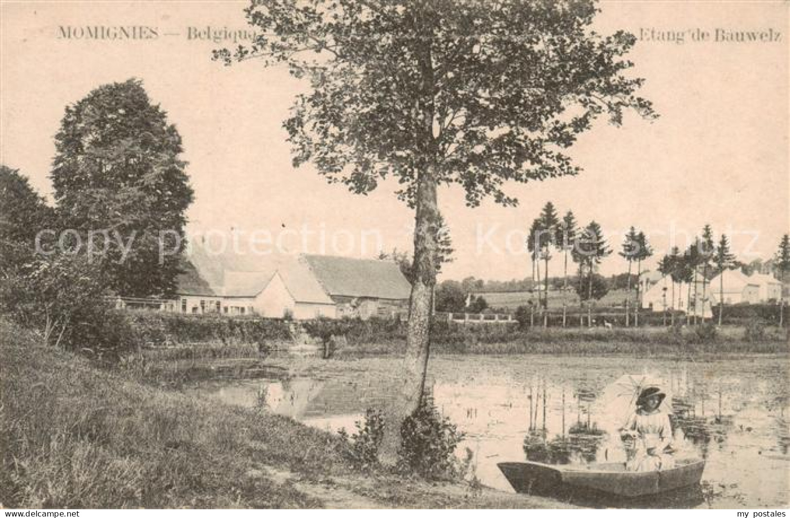 Momignies Hainaut Belgie Etang de Bauwelz