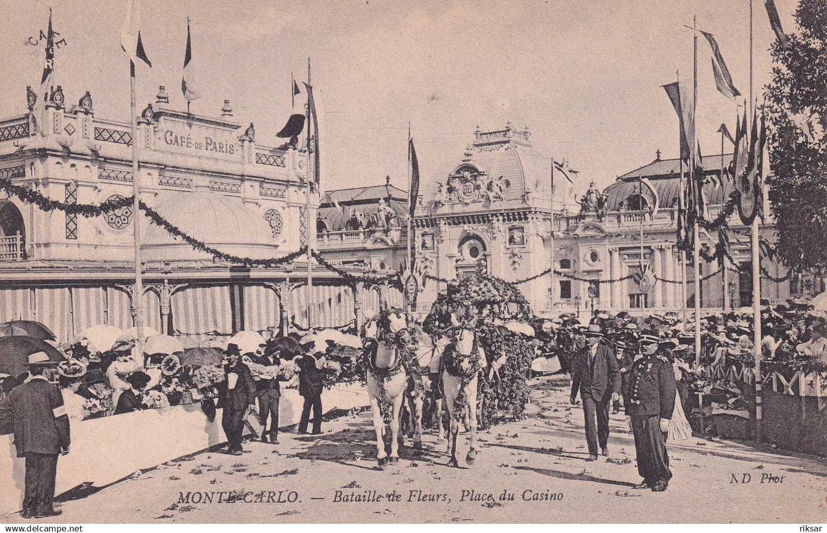 MONACO(BATAILLE DES FLEURS) FETE