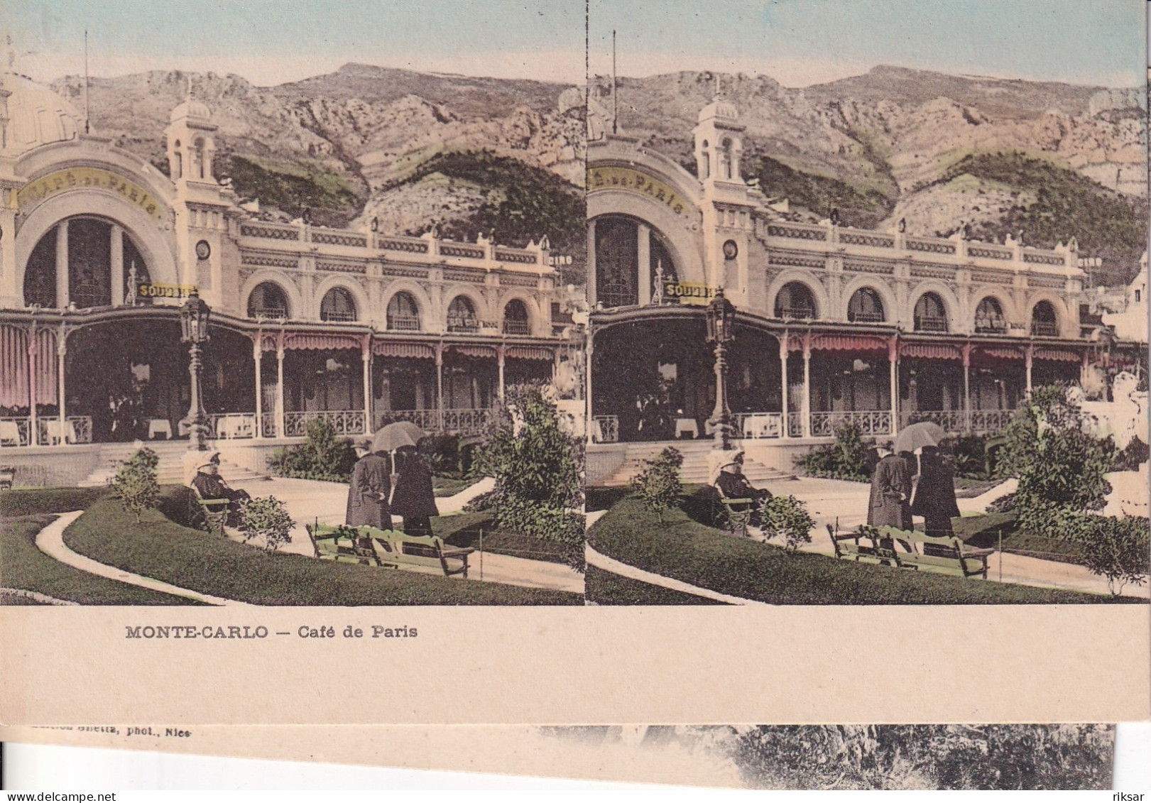 MONACO(CAFE DE PARIS) CARTE STEREO
