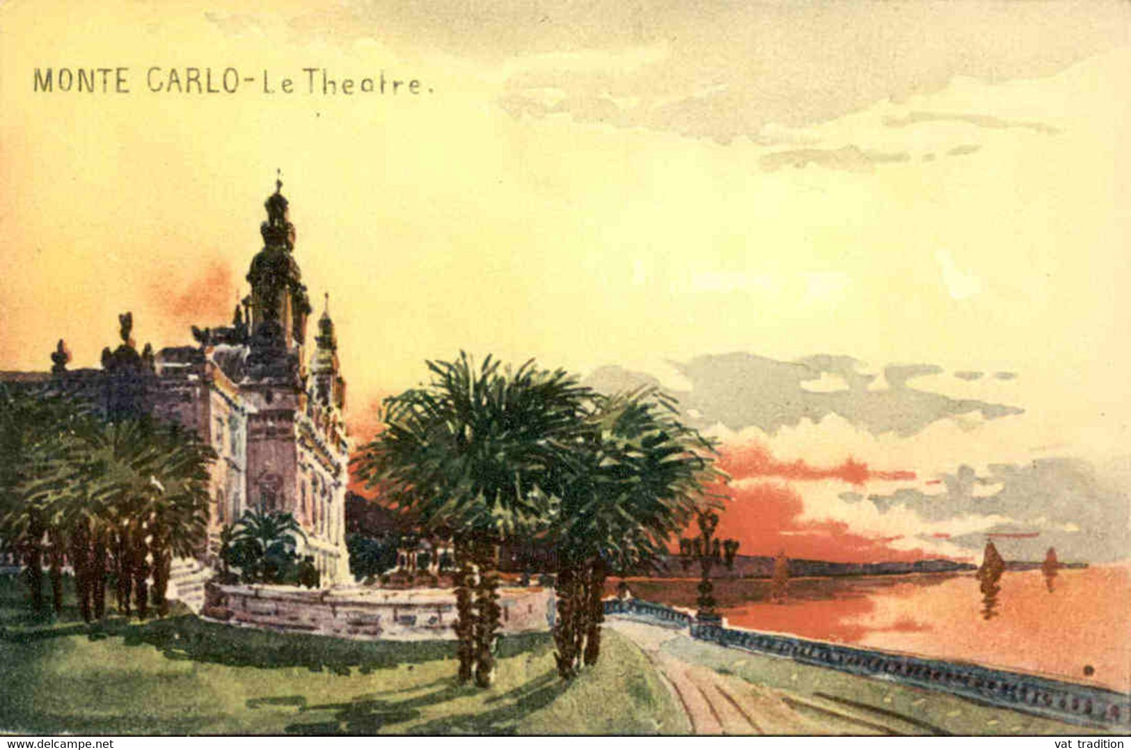 MONACO - Carte postale - Le Théâtre - L 85964