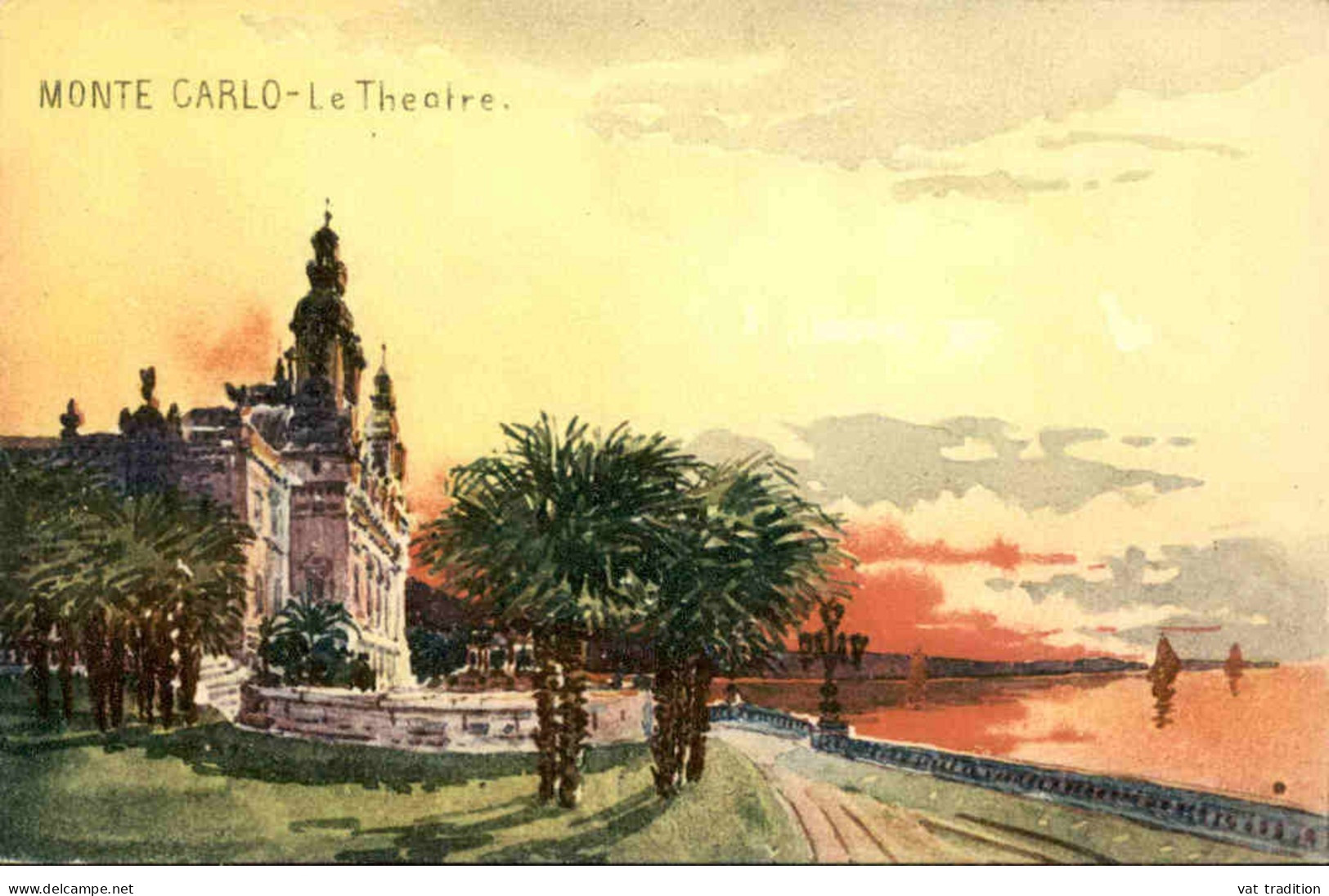 MONACO - Carte postale - Le Théâtre - L 85964