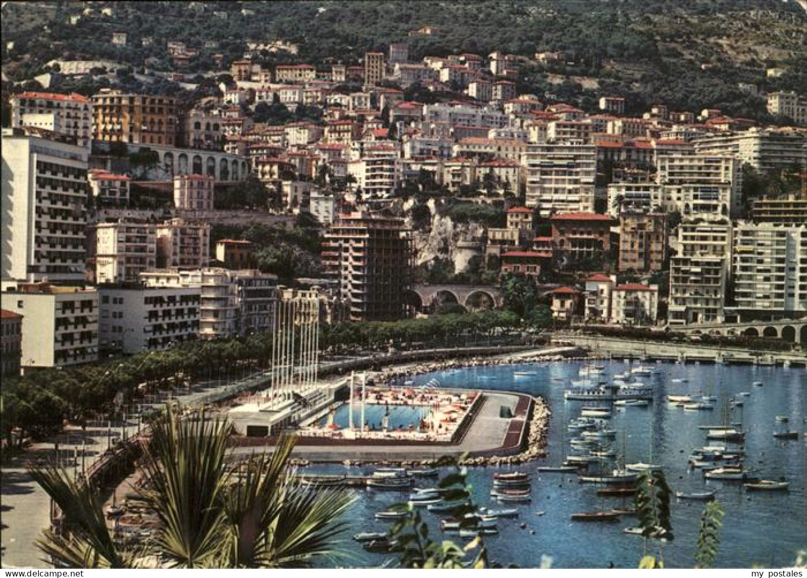 Monaco La Condamine Piscine Olympique Port