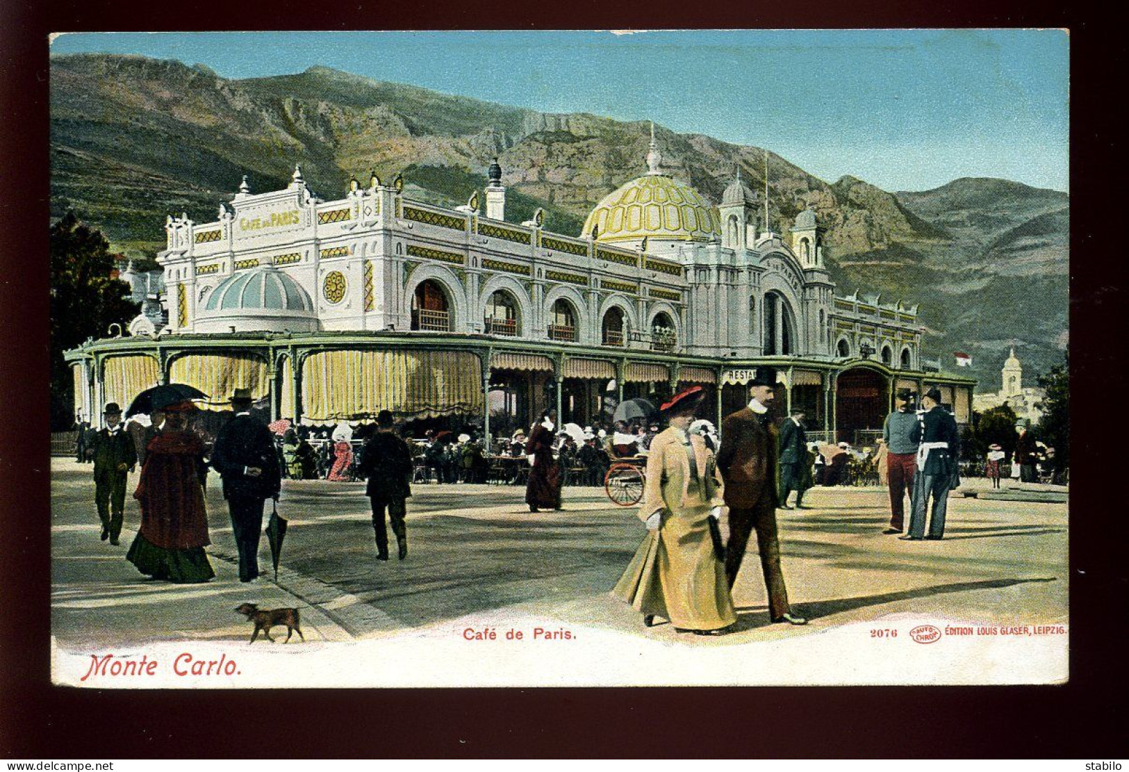 MONACO - LE CAFE DE PARIS